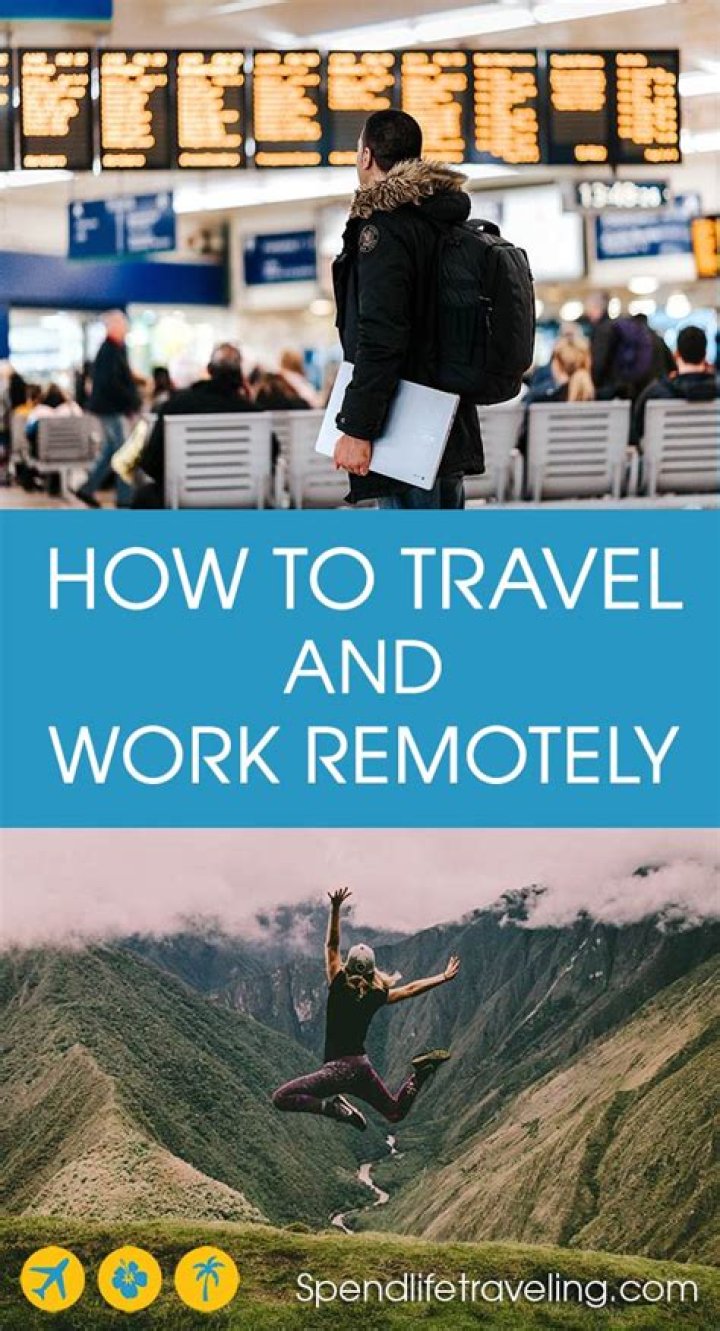 Can you travel while working remotely?