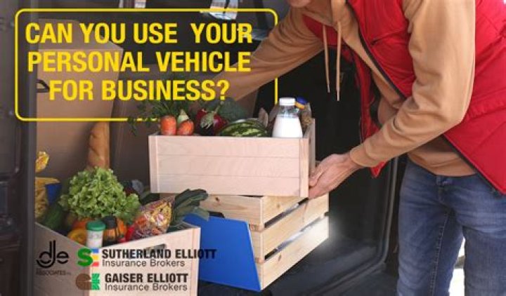 Can you use your personal vehicle for business?