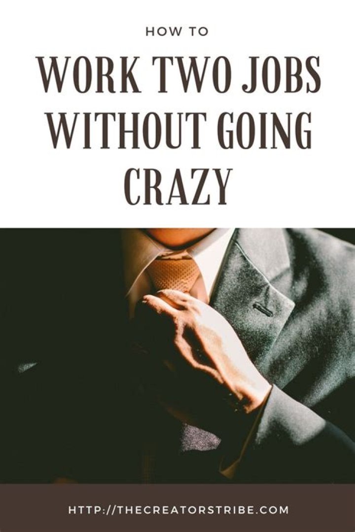 Can you work two jobs without telling your employer?