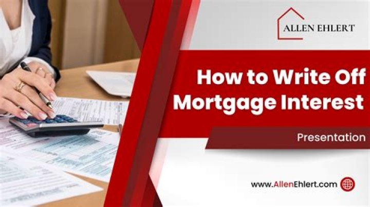 Can you write off mortgage interest in 2021?