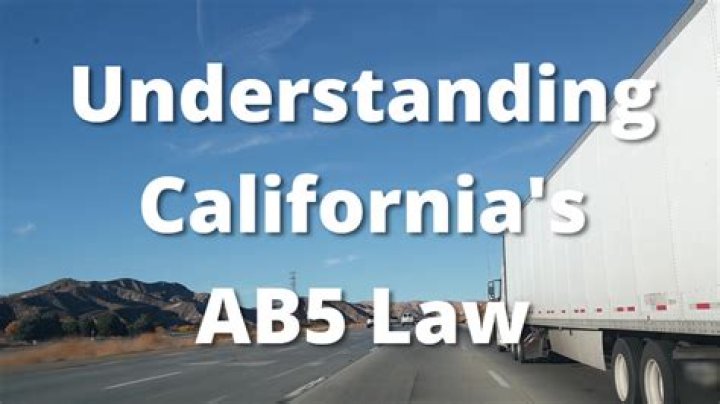 Did AB5 pass California?