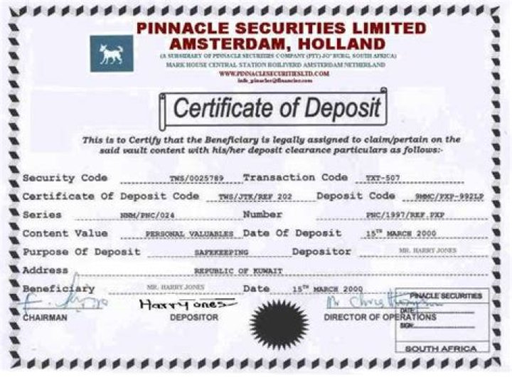 Do certificate of deposits pay monthly?
