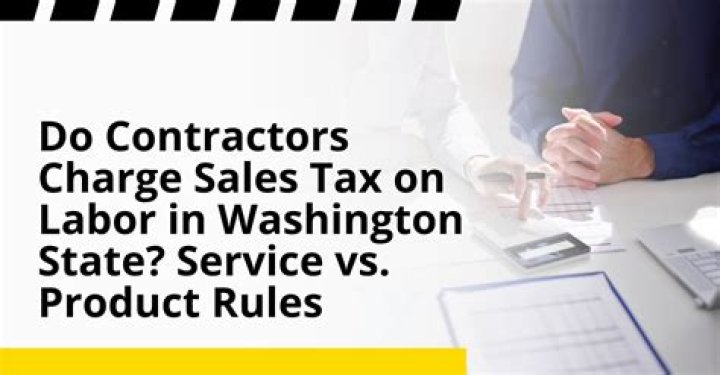 Do contractors charge sales tax on labor in NY?