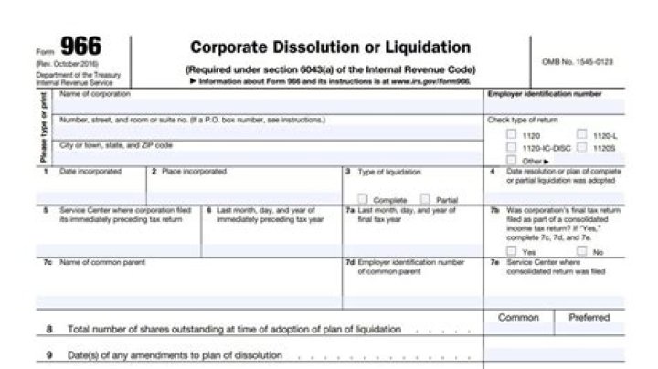 Do I have to file Form 966?