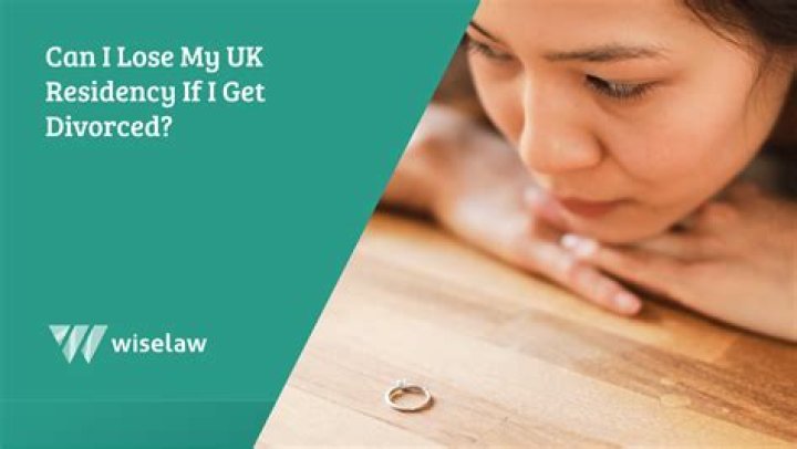 Do I lose my residency if I divorce a US citizen?