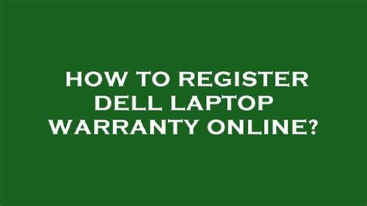 Do I need to register my new laptop?