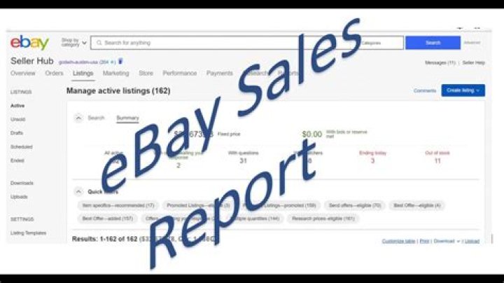 Do I need to report eBay sales on taxes?