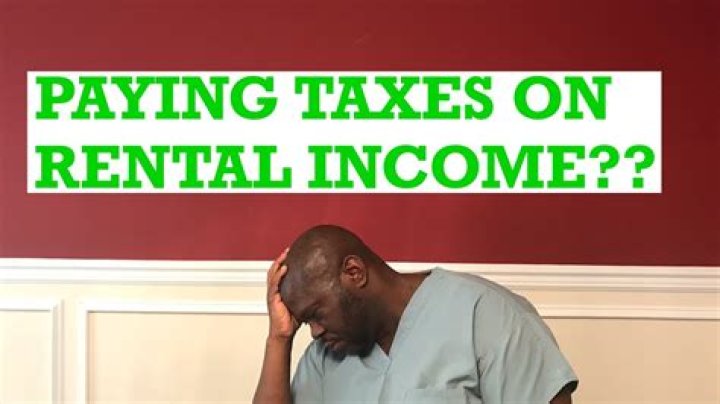 Do landlords pay taxes on rental income?