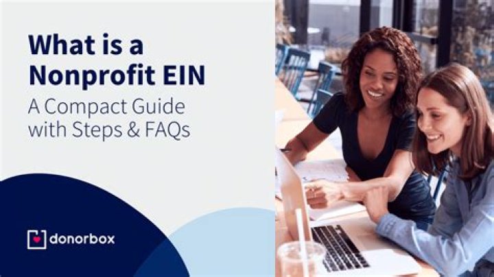 Do nonprofits need EIN?