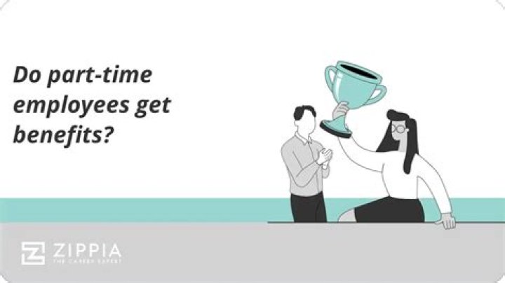 Do part time employees get retirement benefits?