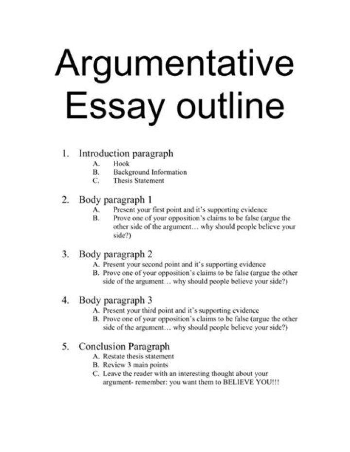 Do research papers have arguments?