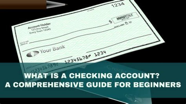 Do you get checks with a checking account?