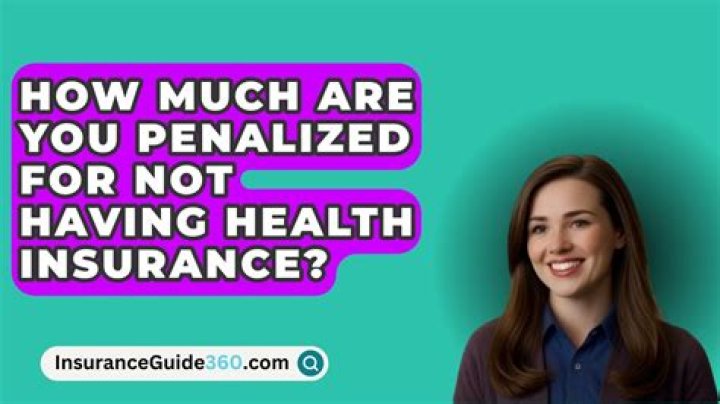 Do you get penalized for not having healthcare?