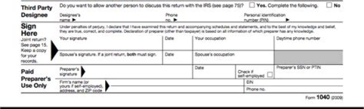 Do you have to file a 1040 tax return?