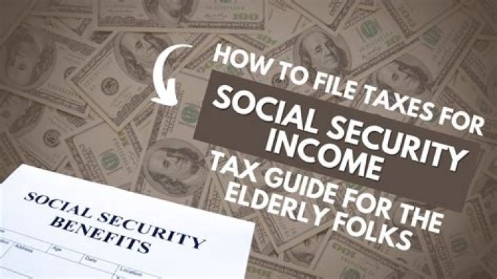 Do you have to file taxes if you are over 65?