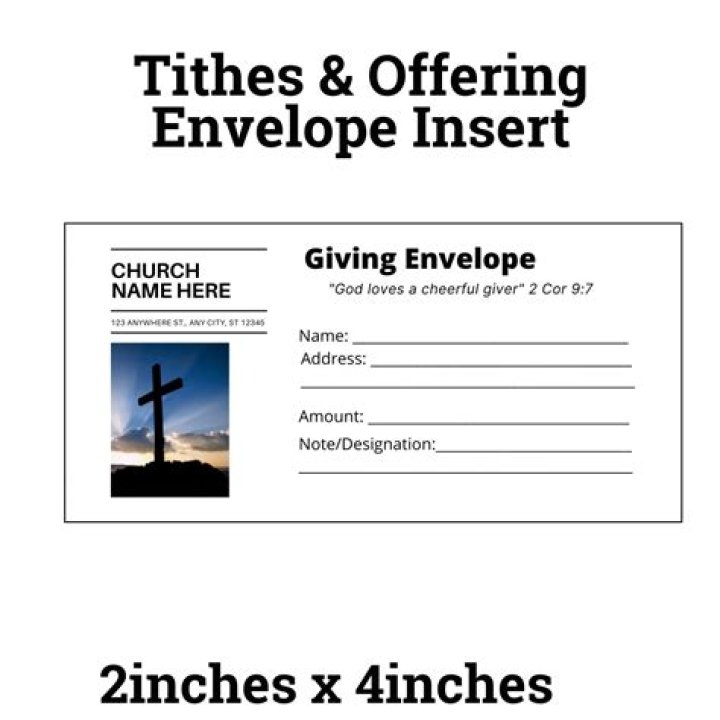Do you have to give the church money?