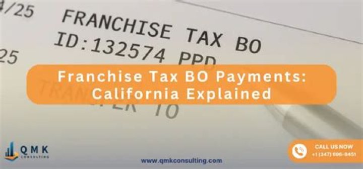 Do you have to pay franchise tax in California?