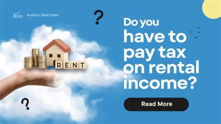 Do you have to pay tax on rental income?