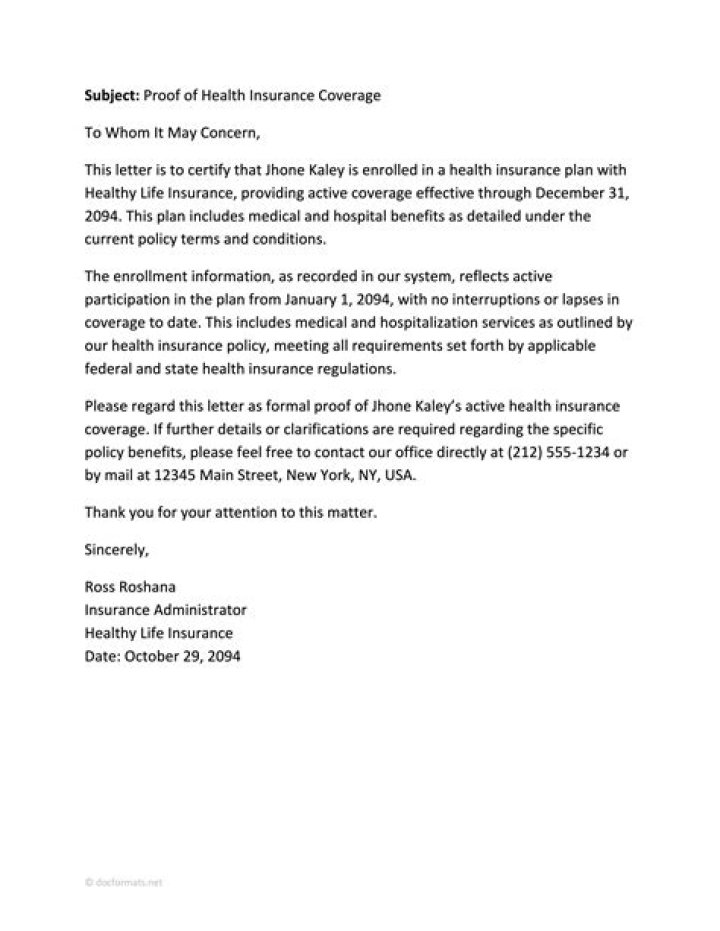 Do you have to show proof of health insurance when filing taxes?