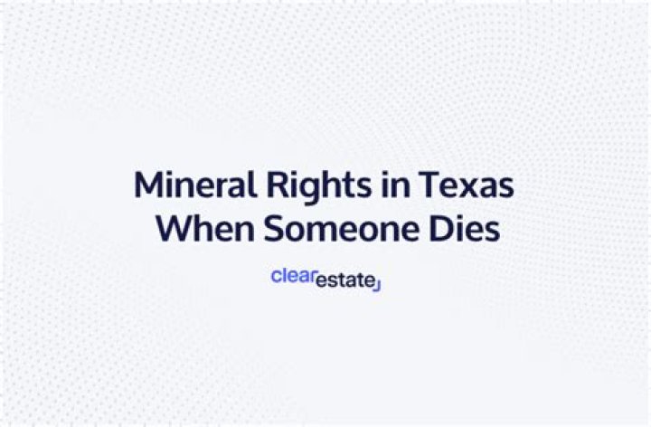 Do you pay taxes on mineral rights in Texas?