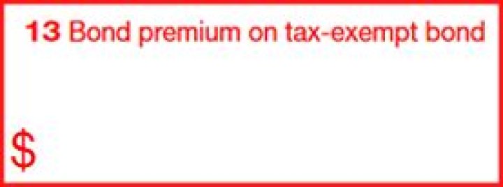 Do you report bond premium on tax-exempt bond?