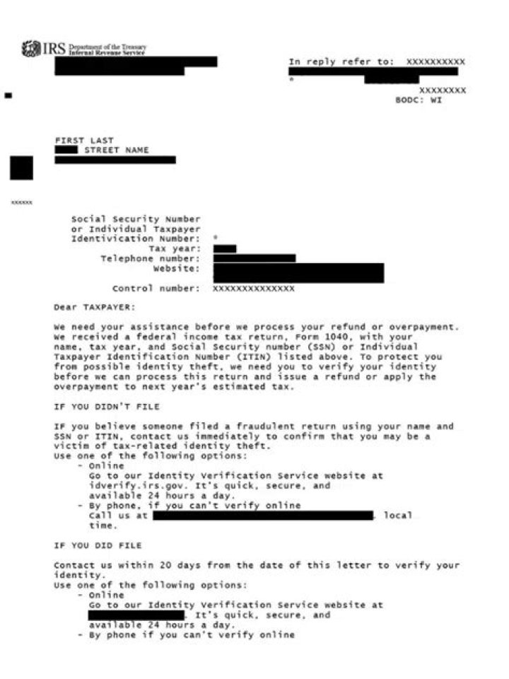 Does a certified letter from the IRS mean an audit?