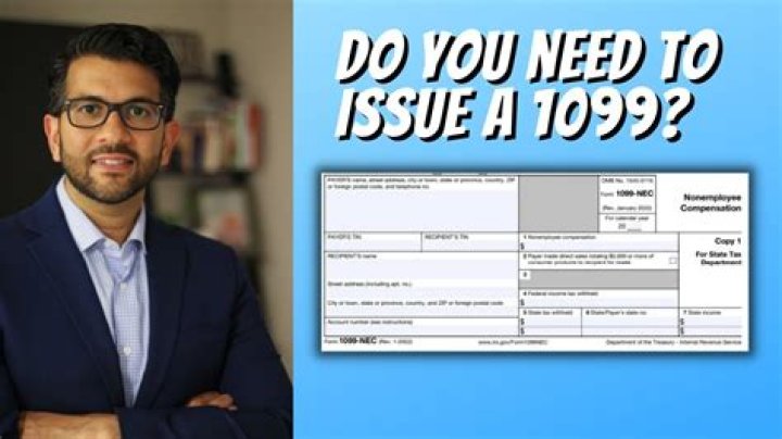 Does a church have to issue a 1099?