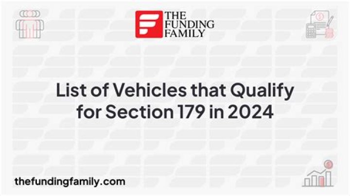 Does a vehicle have to be new to qualify for section 179?