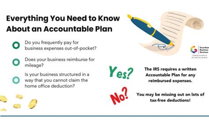 Does an accountable plan need to be in writing?