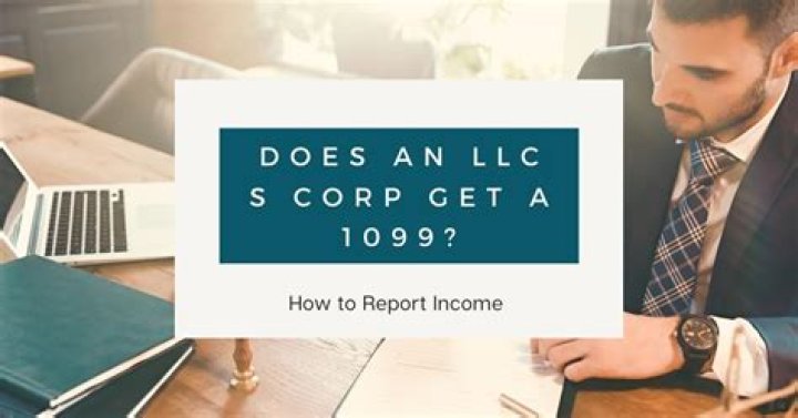 Does an LLC S Corp received a 1099?