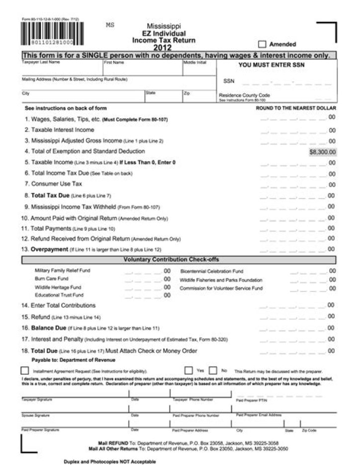 Does CA have a state tax form?