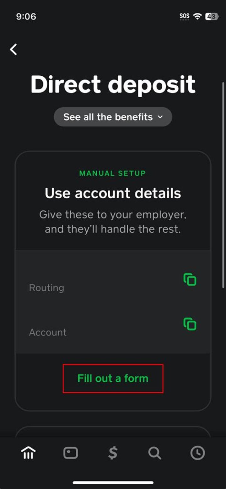 Does Cash App require a deposit?