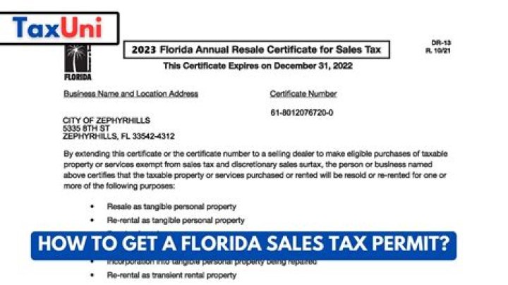 Does Florida DMV collect sales tax?