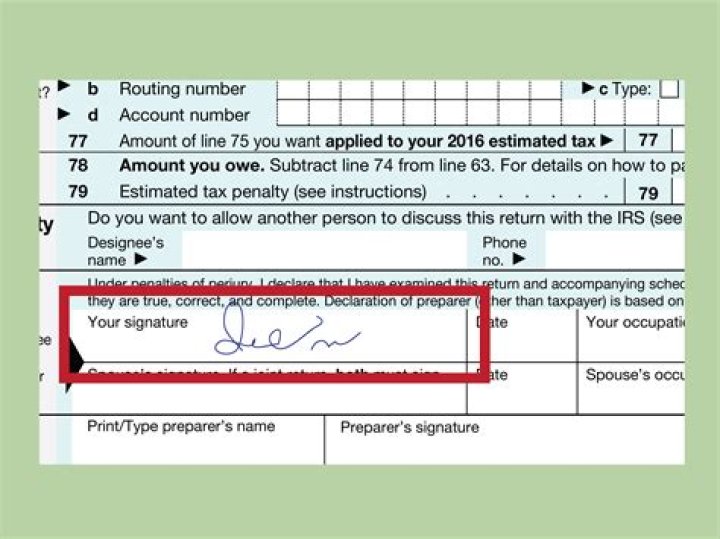 Does IRS accept faxed signatures?