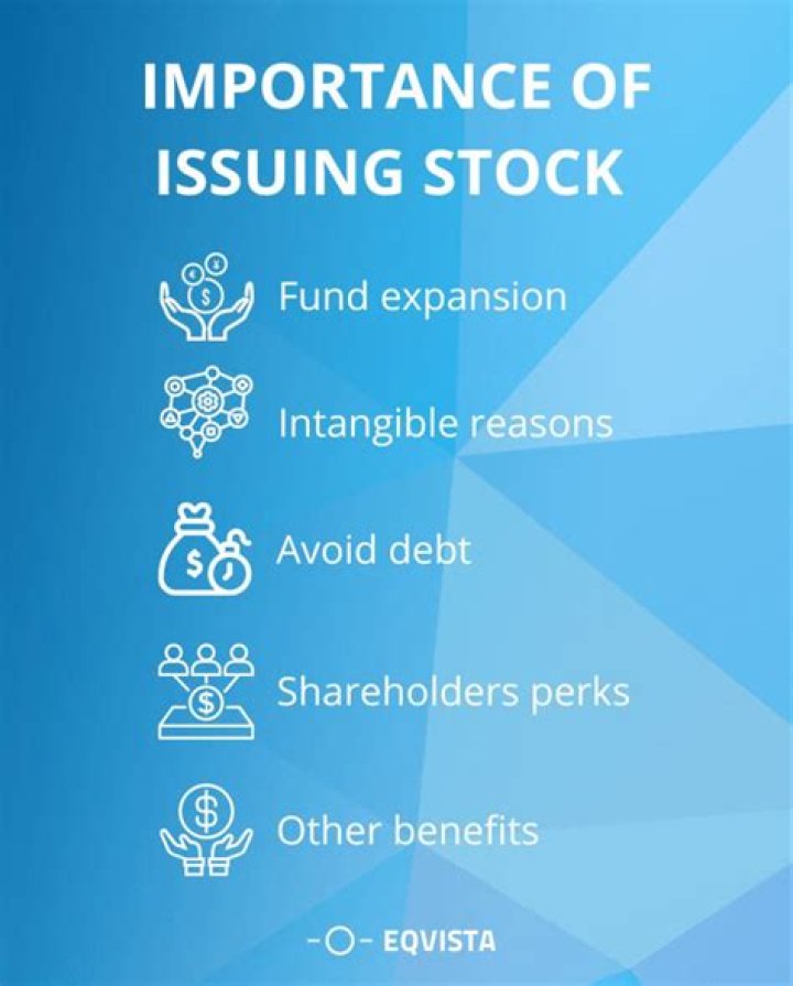 Does issuing stock create debt?