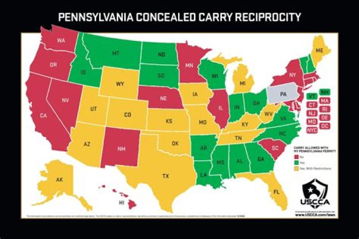 Does Maryland have reciprocity with PA?