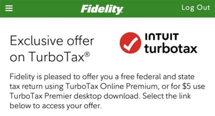 Does TurboTax work with Fidelity?