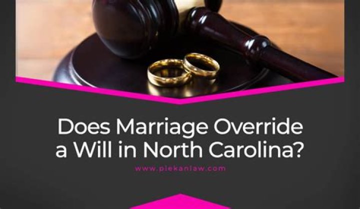 Does will override marriage?