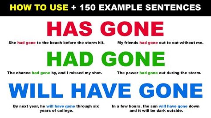 Has gone through or went through?