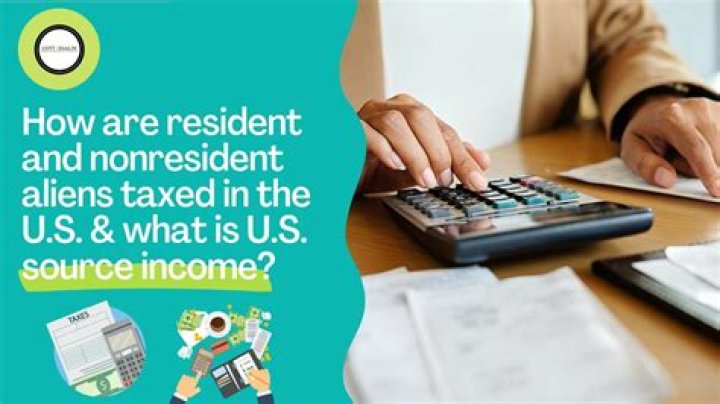 How are nonresident alien income taxed in the US?
