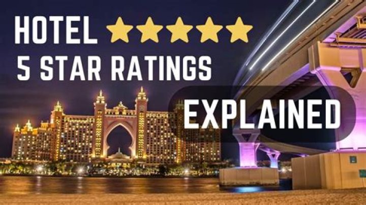 How are star ratings given to hotels?