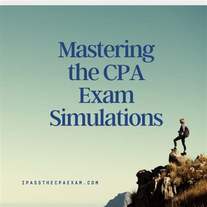 How are the CPA simulations graded?