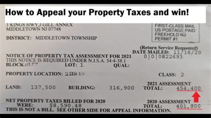 How can I avoid paying property taxes in NJ?
