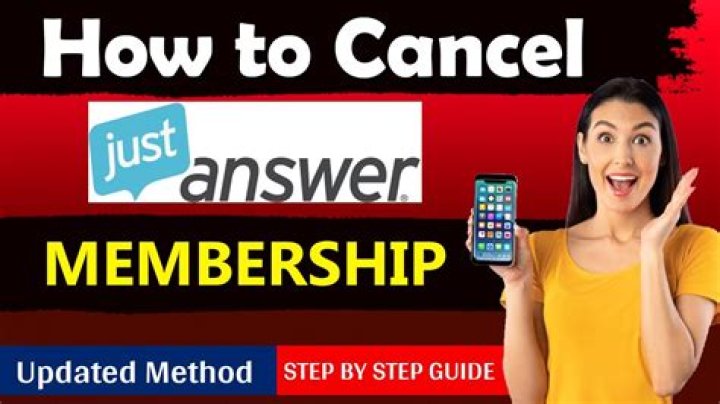 How can I cancel my JustAnswer membership?