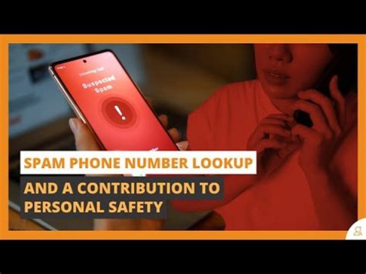 How can I find out if a phone number is spam?