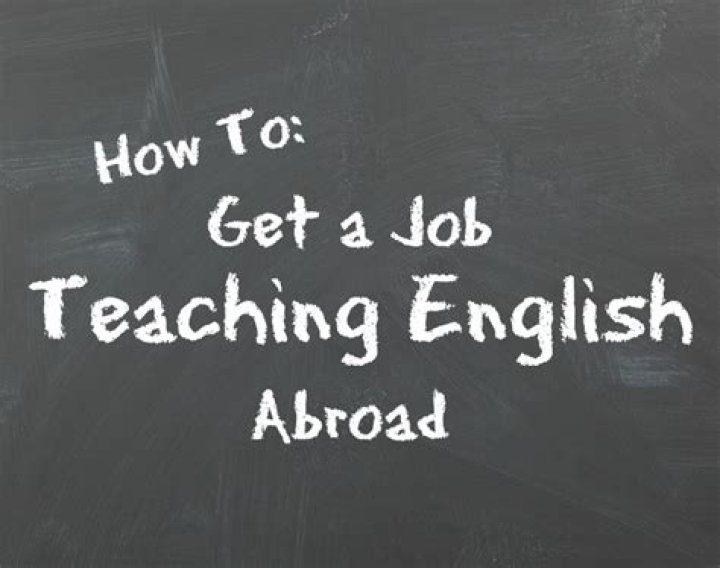 How can I get a job teaching English abroad?