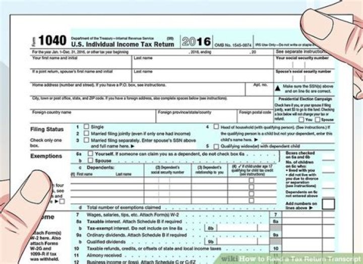 How can I get a transcript of my tax return?