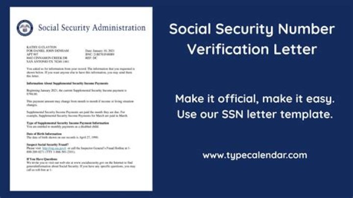 How can I get an instant proof of my Social Security number?