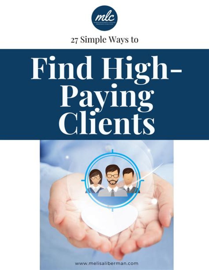 How can I get high paying consulting clients?