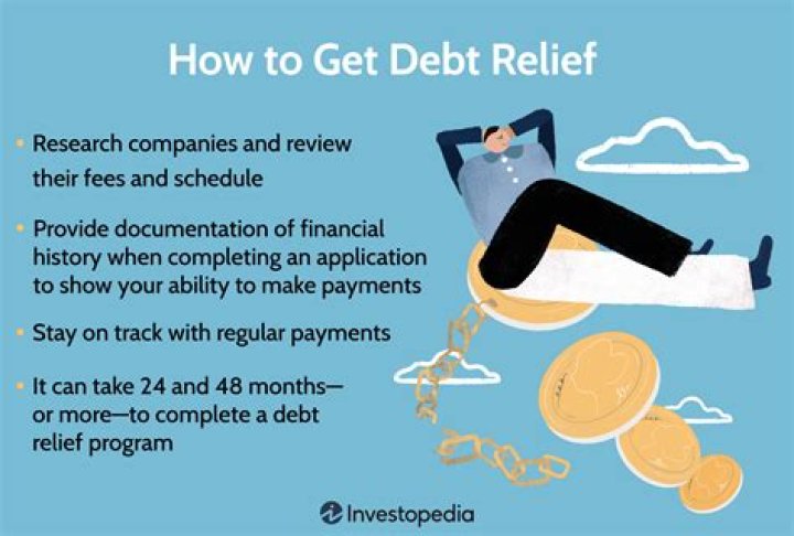 How can I get out of debt relief program?